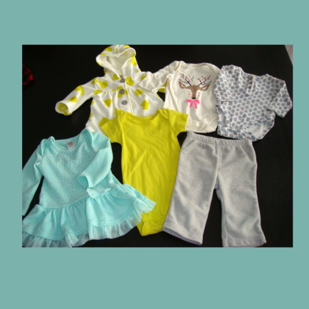 Gap, Carters, George Baby Girl lot size 0-3 months